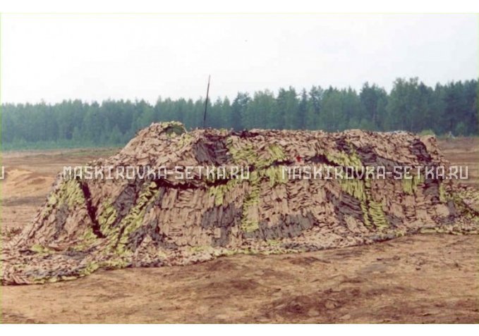 Маскировочная сетка МКТ-4П Поле 3х6 м – купить по цене 8700 руб. в интернет-магазине в городе Санкт-Петербург картинка 1