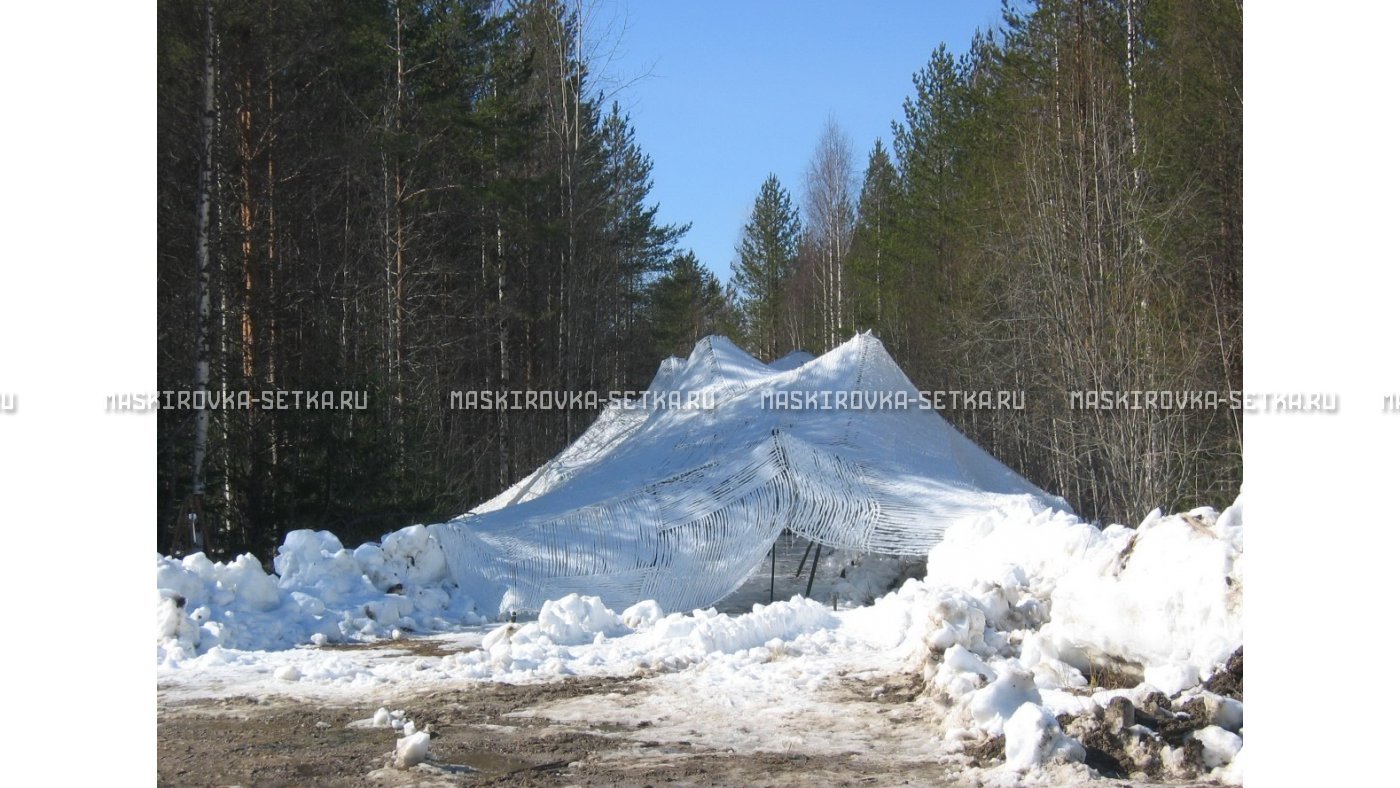 Маскировочная сеть МКТ-2С Снег 3х6 м – купить по цене 4200 руб. в интернет-магазине в городе Санкт-Петербург картинка 18