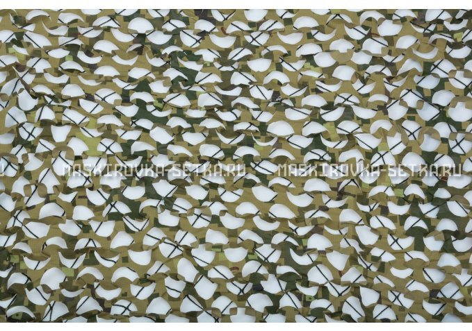 Массеть Camosystems Пейзаж-Профи Милитари 3D 1,8х3 м  – купить по цене 3850 руб. в интернет-магазине в городе Санкт-Петербург картинка 2
