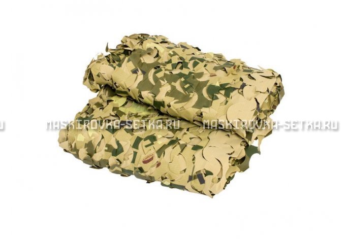 Сетка Camosystems Пейзаж Милитари 3D 2,4х78 м  – купить по цене 77500 руб. в интернет-магазине в городе Санкт-Петербург картинка 1
