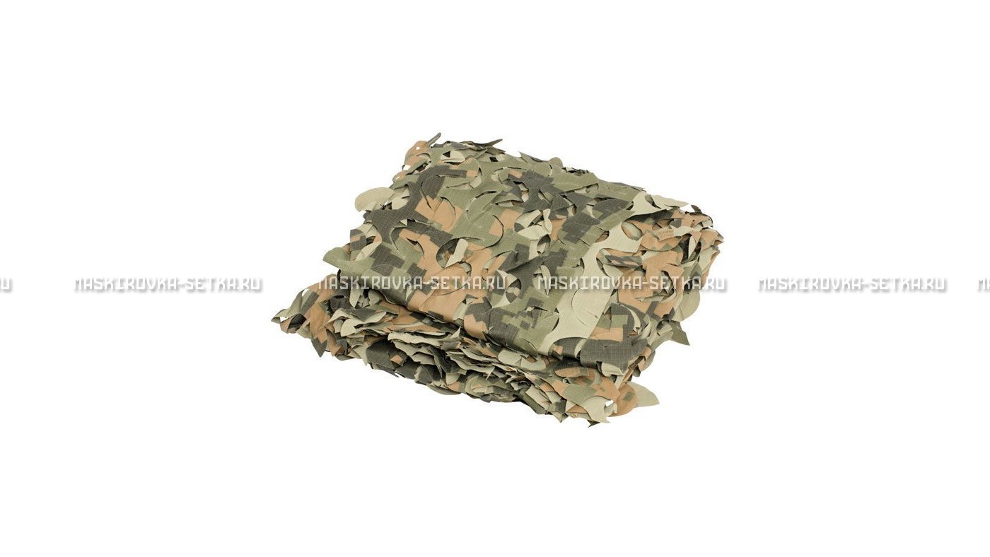 Сетка Camosystems Пейзаж Полынь 3D 2,4х6 м  – купить по цене 6200 руб. в интернет-магазине в городе Санкт-Петербург картинка 6