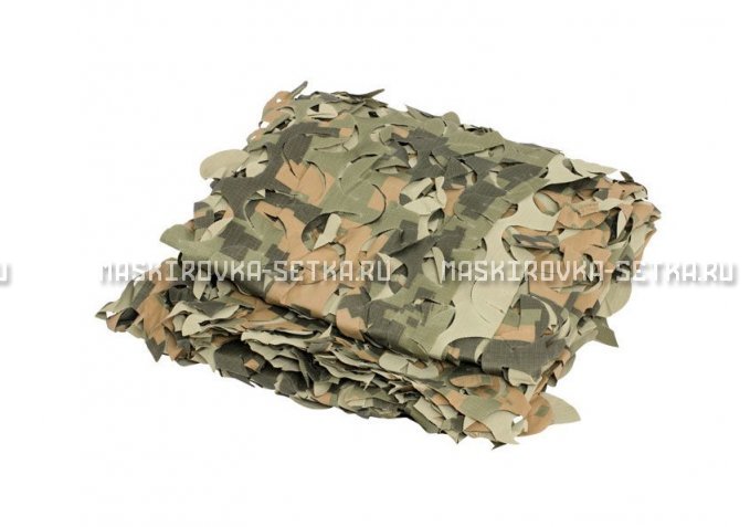 Сетка Camosystems Пейзаж Полынь 3D 2,4х6 м  – купить по цене 6200 руб. в интернет-магазине в городе Санкт-Петербург картинка 1