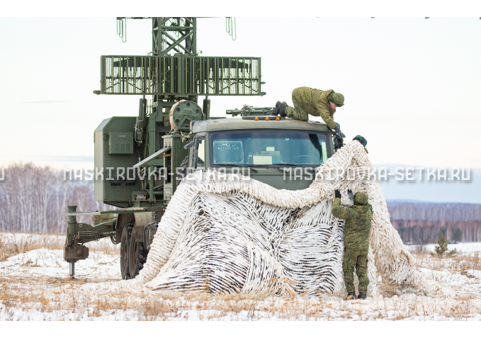 Маскировочный комплект МКТ-2С Снег 9х12 м – купить по цене 33200 руб. в интернет-магазине в городе Санкт-Петербург картинка 1