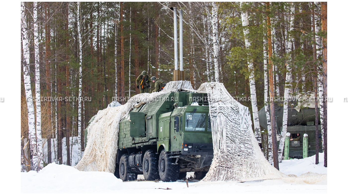 Маскировочный комплект МКТ-2С Снег 9х12 м – купить по цене 33200 руб. в интернет-магазине в городе Санкт-Петербург картинка 28