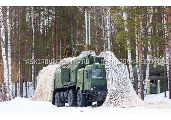 Маскировочный комплект МКТ-2С Снег 9х12 м – купить по цене 33200 руб. в интернет-магазине в городе Санкт-Петербург картинка 5